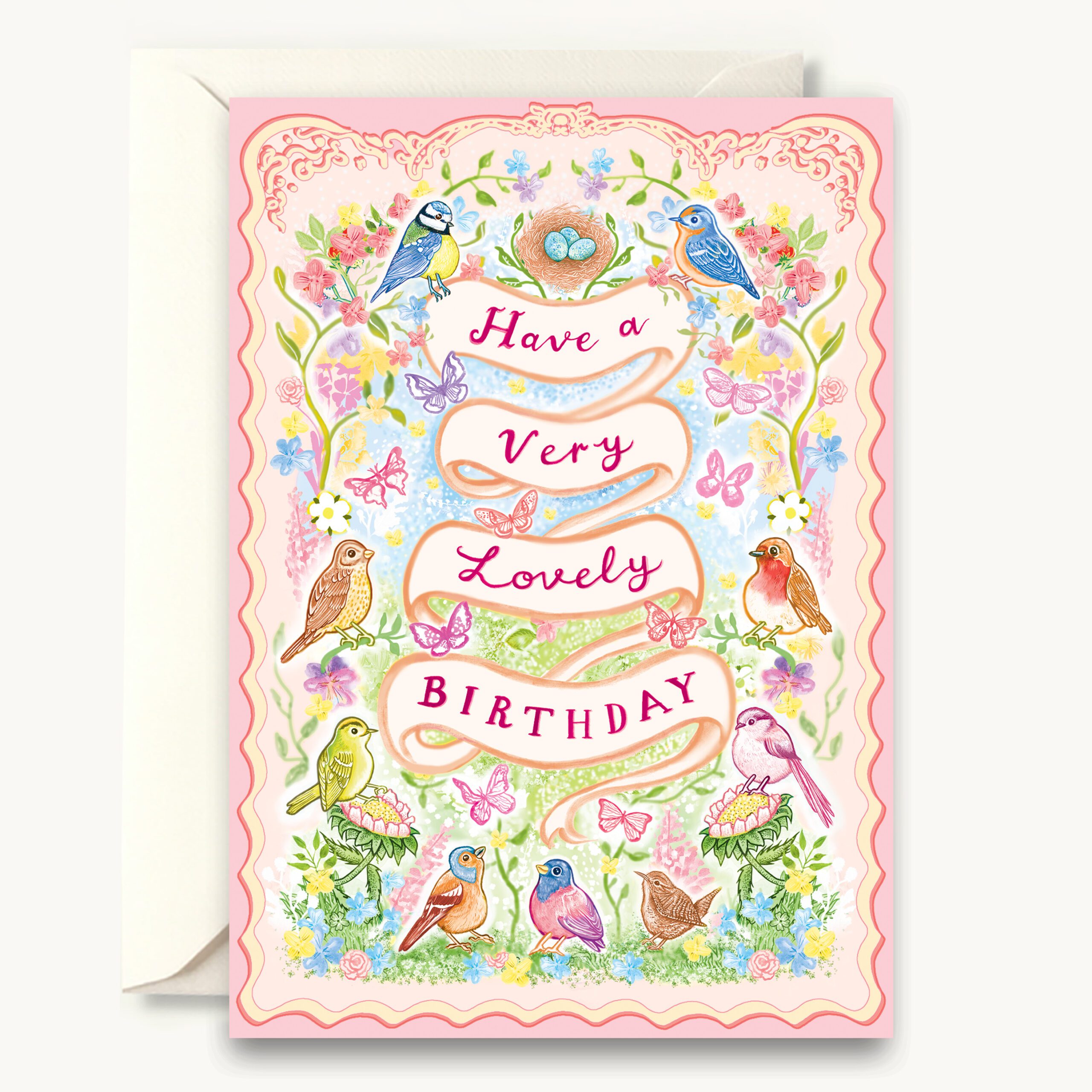 Have A Lovely Birthday Greeting Card Katie Morris Paper Co Have A Lovely Birthday Greeting Card Katie Morris Paper Co