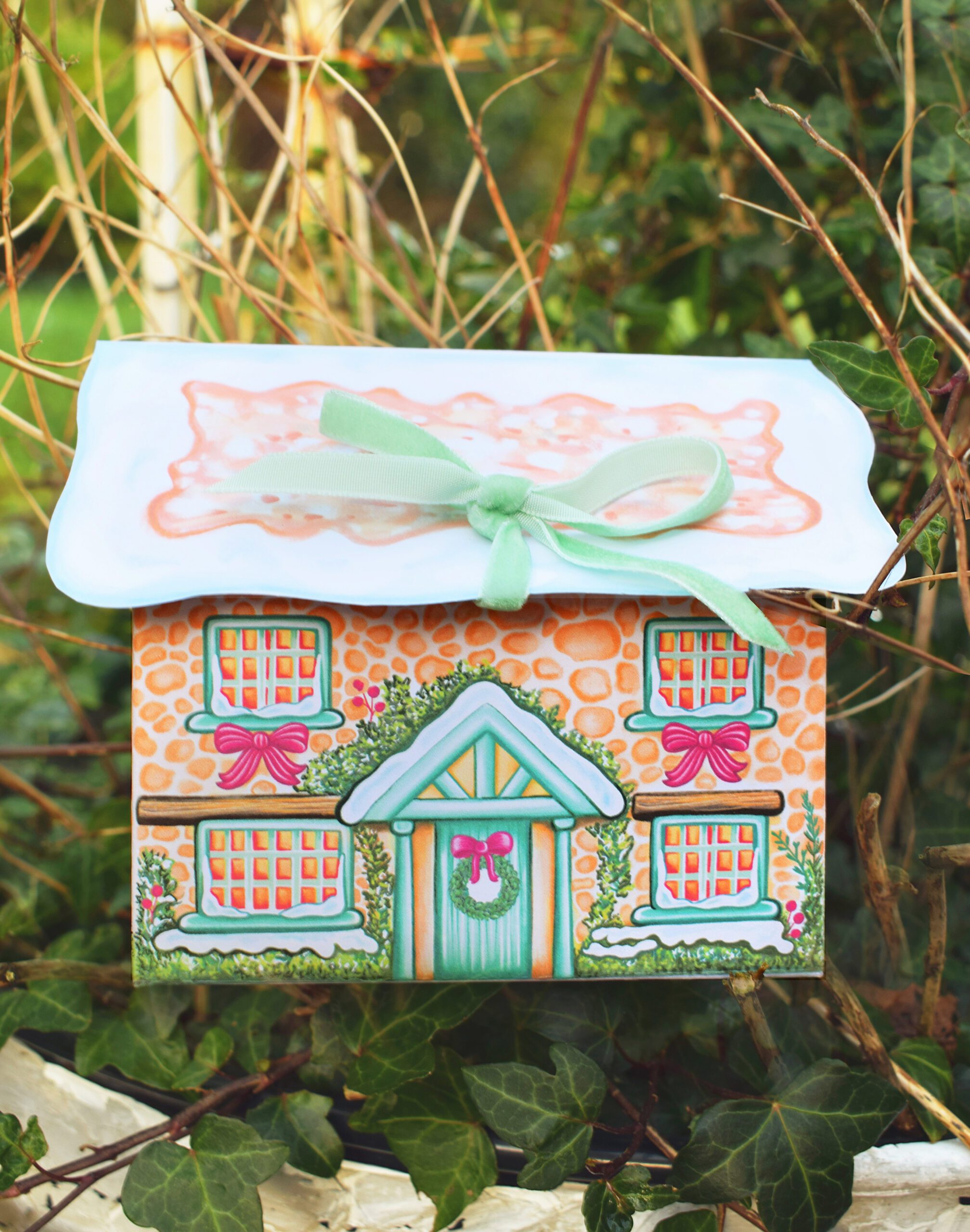 Rose Cottage Gift Box - Printable - Image 3