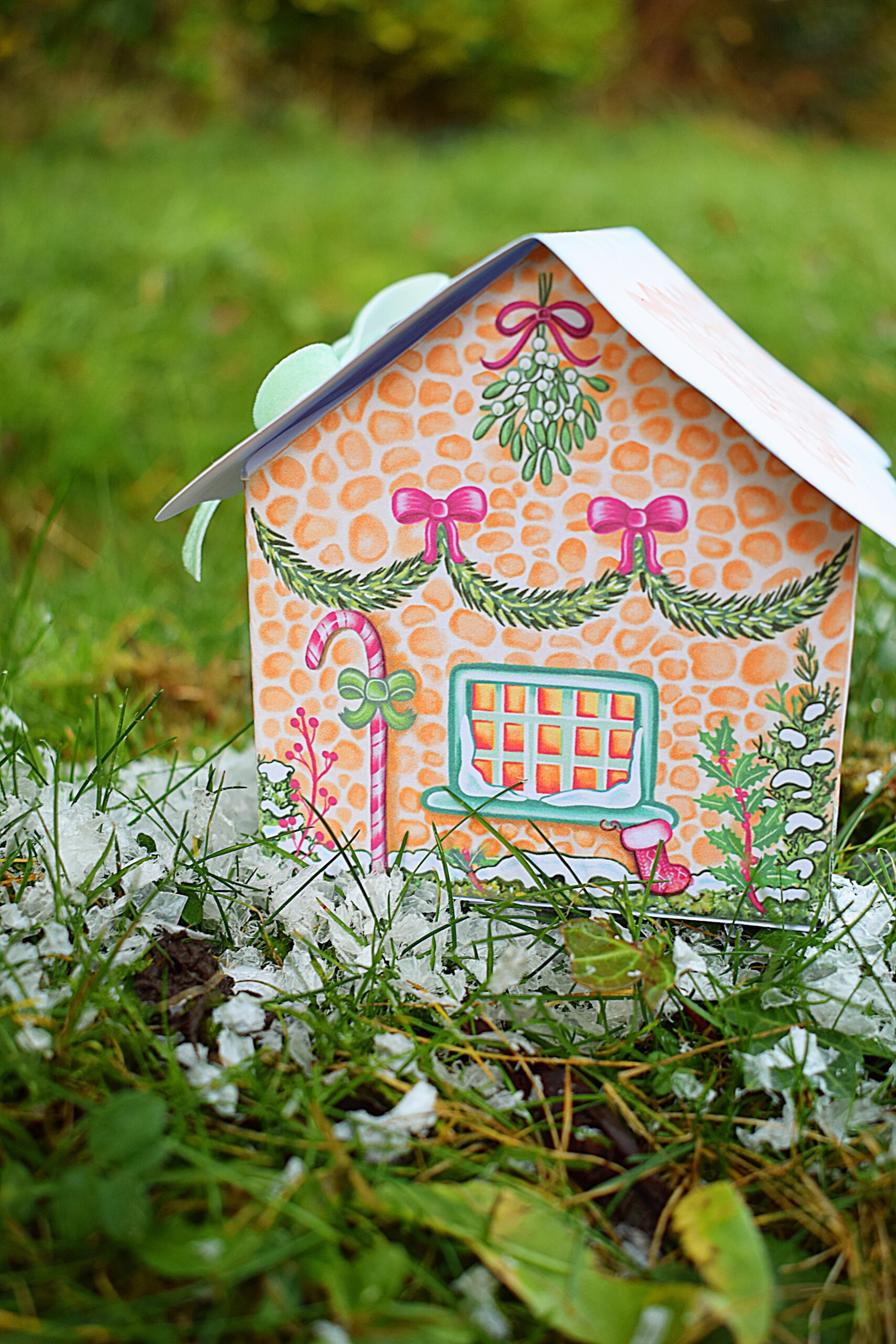 Rose Cottage Gift Box - Printable - Image 6