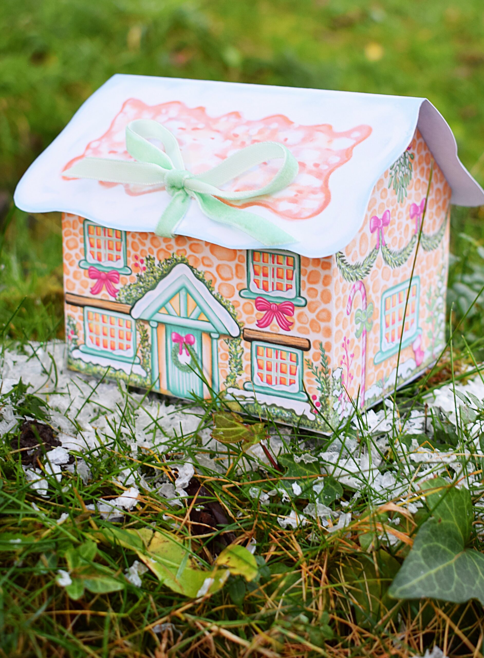 Rose Cottage Gift Box - Printable - Image 5