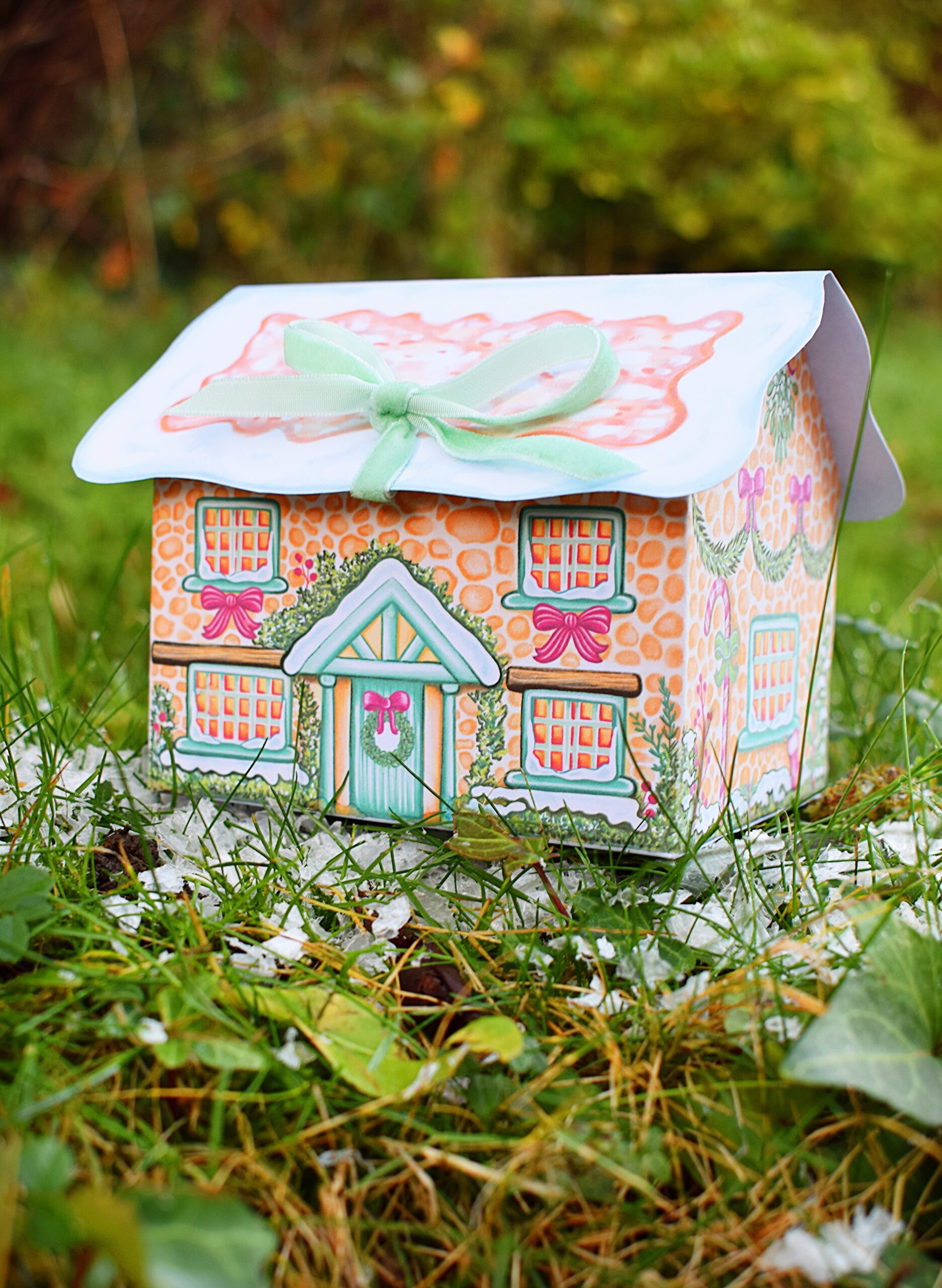 Rose Cottage Gift Box - Printable - Image 4